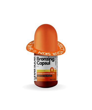 Bronzing Capsule Oil with Carrot Cocoa and Coconut Oil 100 ml