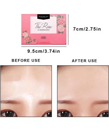 4 Packs Face Blotting Papers - Oil-Absorbing Leaves for Women | Control Greasy Skin & Enhance Makeup | Perfect for Everyday & Fitness - Buy Online on GoSupps.com