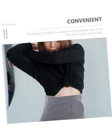 FRCOLOR Warm Waist Belt | Comfortable Men s Heating Pad & Waist Support | Breathable Back Brace for Lower Back & Belly Relief - Buy Online on GoSupps.com