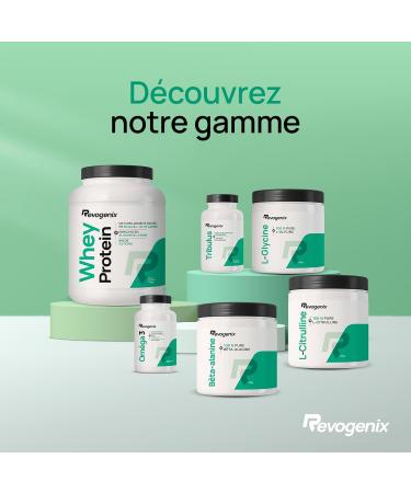 Glutamine | R cup ration Musculaire Sant Intestinale et Immunit | 250 g | Poudre 100% Pure de L-Glutamine | 50 Portions de 5g | Acide Amin Vegan & Sans Excipients | Sans Sucre ni Ar me | Revogenix - Buy Online on GoSupps.com