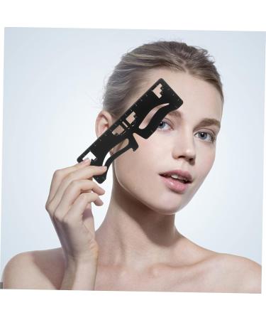 Ipetboom 8 Pcs Eyebrow Ruler Eyebrow Card Makeup Tools Eyebrow Shaping Tool Eyebrow Trimming Artifact 16.5X5X0.1CMx4pcs Blackx4pcs - Buy Online on GoSupps.com