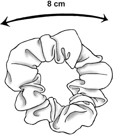 Satin Scrunchies 6 Pieces. Quality Crepe Back Satin. Small Sized 8 cm Across. Hair Scrunchie. Suit Child/Thin Hair Or If You Like A Lass Bulky Scrunchie. Peach. - Buy Online on GoSupps.com