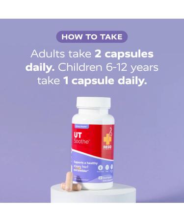Redd Remedies Bone Health Advanced 120 Capsules and UT Soothe wih Probiotics 60 Capsules - Buy Online on GoSupps.com