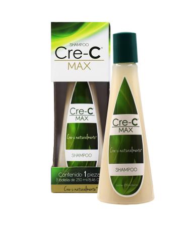 Cre-C Max Shampoo  Cleansing Shampoo  Strengthening Shampoo  Helps Prevent Hair Loss for men and women  Volume and Shine to your hair  8.46 FL Oz  Bottle - Buy Online on GoSupps.com