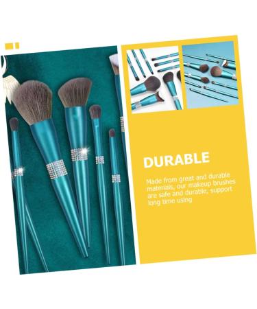FRCOLOR 2 Sets Diamond Makeup Brush Cosmetic Eye Brush Makeup Brush for Girls Cosmetology Kit Women Makeup Supplies Eyeshadow Makeup Tools Miss Makeup Foundation Turquoise Artificial Fiber - Buy Online on GoSupps.com