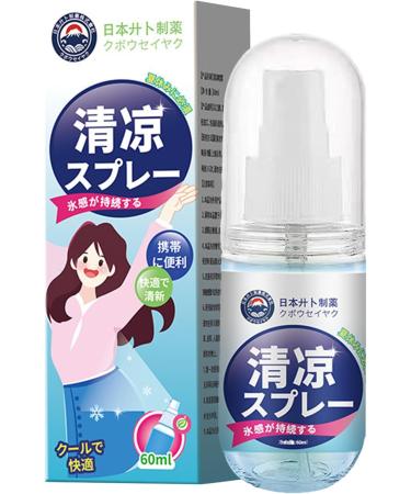 Refreshing Mist | 60 ml Natural Anti-Heat Mist for Sports Hiking Travel and Relief from High Heat - Buy Online on GoSupps.com