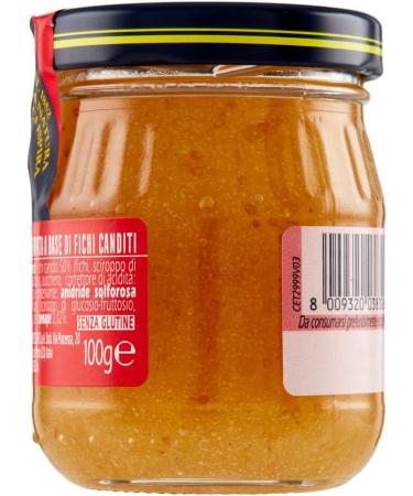  Italian Gourmet E.R. Biffi Mustard Sauces for Cheese Senapata with Candied Figs 100g + Italian Polpa Gourmet 400g - Buy Online on GoSupps.com