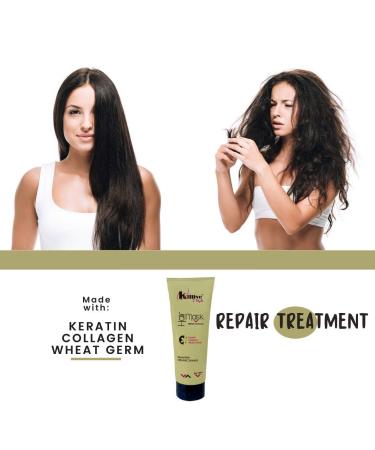 Kalive 2Style Hair Mask 8 Oz - Repair & Hydrate with Keratin, Collagen, Wheat Germ - Deep Moisturizing Conditioner for Dry, Damaged Hair - Buy Online on GoSupps.com