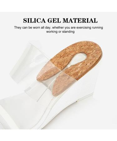 10 Pairs Transparent Silicone Heel Pads for Women - Reusable Heel Cushions & Protectors for Comfortable Shoes - Buy Online on GoSupps.com