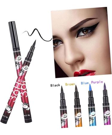 FOMIYES 3pcs Black Waterproof Eyeliner Women Eyeliner Liquid Liner Eyeline Pencil Liquid Eyeliner No Smudge 1 count (Pack of 1) As Shownx3pcs - Buy Online on GoSupps.com