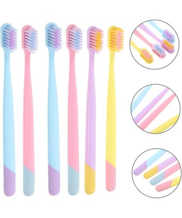 Frcolor Soft Toothbrushes - 10 Pack Ultra-Soft Manual Brush for Adults & Kids | Travel-Friendly BPA-Free - Buy Online on GoSupps.com