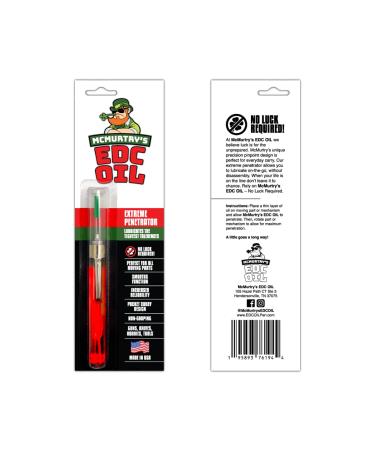 McMurtry's EDC Oil - Made in USA - Extreme Penetrating Oil for Knives, Tools, Firearms - Non-Gooping Formula - Buy Online on GoSupps.com