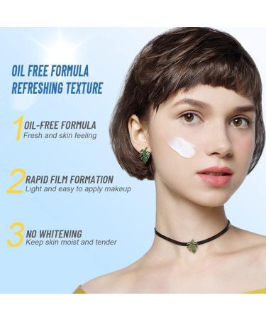 Face Sunscreen for Women Moisturizing Sunscreen Cream SPF 60+++ Add Vitamin C Fight UV Rays Oil-Free and Anti-Aging Daily Sun Care All Skin Types 80g - Buy Online on GoSupps.com