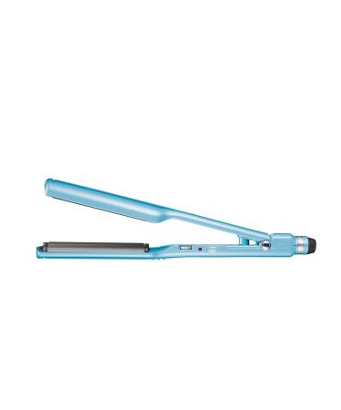 BaBylissPRO Nano-Titanium and Ceramic Curved Plates C-Style Flat Iron Blue - Buy Online on GoSupps.com