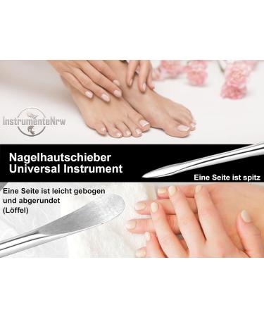 Cuticle Pusher Gel Spatula Premium Nail Cleaner for Perfectly Groomed Nails | Worldwide Shipping - Buy Online on GoSupps.com