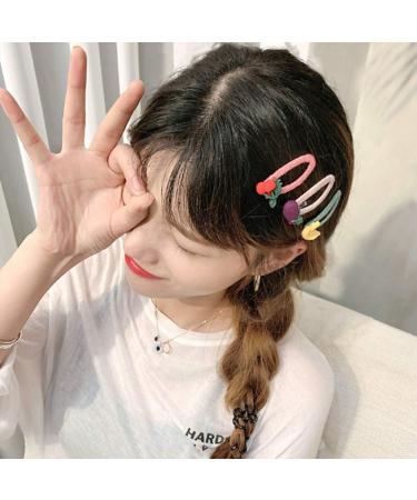 Shop Watenkliy 12-Piece Children's Hair Clips | Cute Fruit & Vegetable Hairpins for Girls - International Shipping Available - Buy Online on GoSupps.com