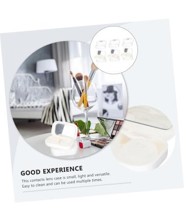 Buy Solustre 48-Piece Cardboard Contact Lens Cleaning Container - Eye Lens Case & Holder for Travel - Buy Online on GoSupps.com