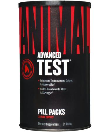 Animal Test Testosterone Booster 21 Day Cycle & M-Stak Hard Gainer Muscle Building Stack 21 Count - Buy Online on GoSupps.com