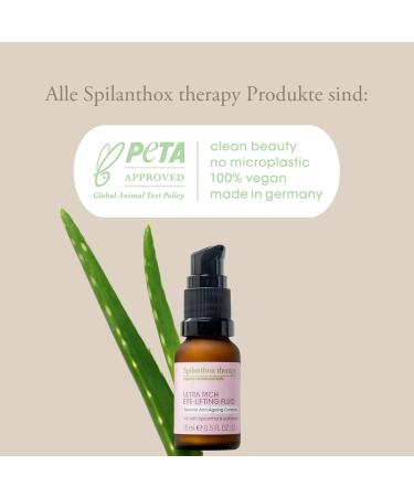 Spilanthox Therapy Eye-Lifting Fluid - Anti-Aging Care with Spilanthol Hyaluronic Acid & Aloe Vera - Vegan Natural Cosmetics - 15ml - Buy Online on GoSupps.com