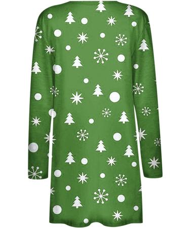 Yihaojia Christmas Cardigan for Women 2023 Ugly Christmas Cardigan for Women Ugly Christmas Cardigan Sweaters for Women Green#5 Small - Buy Online on GoSupps.com