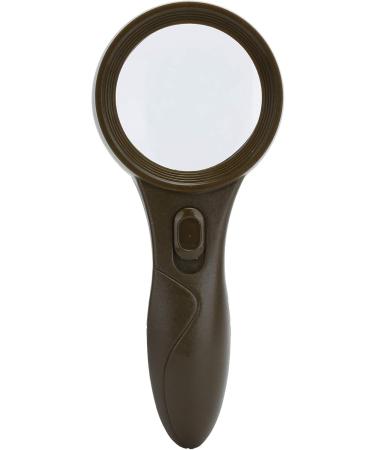  ZJchao 5X Handheld Magnifier Handheld Nonslip Handle Photoelectric Reading Magnifier 6 LED Magnifier Currency Detector Lights Without Batteries - Buy Online on GoSupps.com