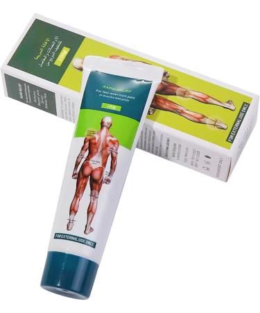 Pruojhw Knee cream muscle massage cream 100 g soothing nongreasy body care for legs back shoulders daily use work home on the go training - Buy Online on GoSupps.com