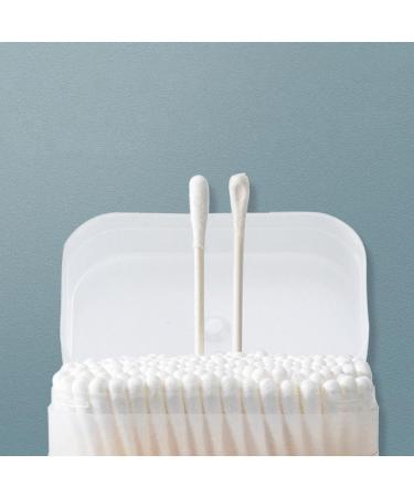 Toddmomy Ear Wax Removal Cotton Swabs - 400 Pcs Double Head Cotton Buds for Kids and Adults | Perfect Ear & Nose Cleaner Sticks - High Quality Cotton Swabs - Buy Online on GoSupps.com