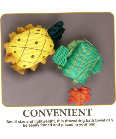 Healeved Bath Bouquet Cactus Body Scrub - Travel Loofah & Skin Cleaning Tool - Eco-Friendly Bath Ball - Green 1 Count - Buy Online on GoSupps.com