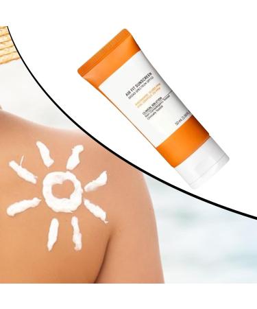 Sunscreen For Face SPF50 Sports Sun Protection Water Resistant Lightweight Portable 50ml Skin Care for Women Running Swimming Outdoors - Buy Online on GoSupps.com