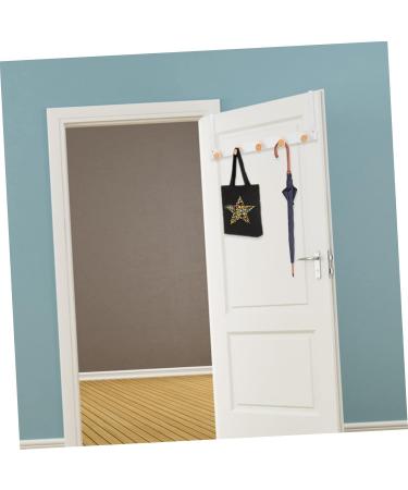 STOBAZA Rear The for Home Rack Door Hanging Organizer Back Over Towel Hook Punch- Clothing Punch 50X8cm White - Buy Online on GoSupps.com
