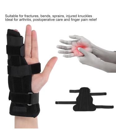 2 Finger Splint & Adjustable Finger Brace - Comfortable Breathable Support for Broken Fingers (Large) | International Shipping - Buy Online on GoSupps.com