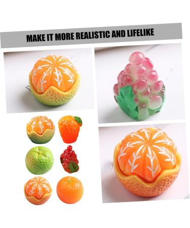 SAFIGLE 16pcs Artificial Fruit Artificial Raspberry Dollhouse Fake Fruits Fruit Photography Props Birthday Decoration for Girl Kids Toy Fruit Ornaments Phone Case Resin Child Fake Grapes - Buy Online on GoSupps.com