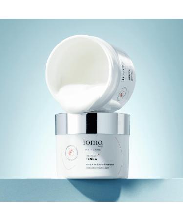 IOMA Paris Haircare - RENEW Treatment Restorative Mask in Balm that Repairs Damaged and Dry Hair Coconat and Argan Oil Suitable for All Hair Types (200ml) - Buy Online on GoSupps.com