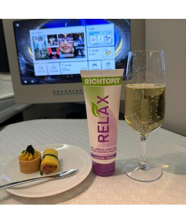 Relax Massage Cream - Natural Lavender Relief for Office Workers & Travelers | 100ml Made in Hungary - Buy Online on GoSupps.com