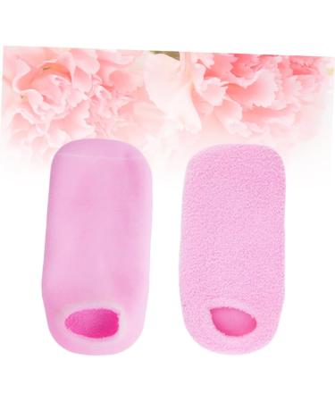 Ipetboom 1 Pair Moisture Socks Gel Socks Cotton Spa Socks Oil Infused Socks Gel Lining Socks Cotton Oil Socks Dry Heel Spa Socks Gel Dry Feet Socks Dry Heel Oil Socks Boots Foot Pink Miss - Buy Online on GoSupps.com