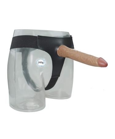 WXZDQ d An--le Men Women wearable P Norm Rlstc Soft Silicone Grand with Vnts for Women Adjustable Belt Brown - 21 cm