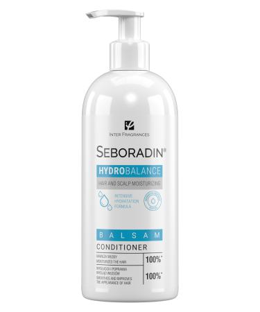 Seboradin Apr s-shampooing Hydratation Intense Pour Tous Types De Cheveux Et De Cuir Chevelu Hydratation Pour Cheveux Secs Brillance Aloe Vera Glyc rine V g tale Hydro Ballance 400 ml