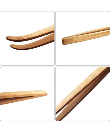 MFUOE Angled Reptile Feeding Tongs Feeding Bamboo Tweezers Bamboo Curved Long Tongs Reptile Feeding Accessories for Holding Worms Plant Long Tongs - Buy Online on GoSupps.com