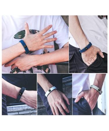 Buy Adjustable Anti-Static Bracelet for Men & Women | Lightweight Silicone Wrist Strap | Eliminate Body Static - Black #149 - Buy Online on GoSupps.com