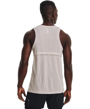 Shop Under Armour Streaker Running Tank for Men - Grey - Size S | International Shipping Available - Buy Online on GoSupps.com
