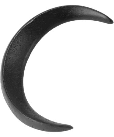 Moon Hairpin Exquisite Small Size Decorative Moon Hair Fork for Daily Travel (Black) - Buy Online on GoSupps.com