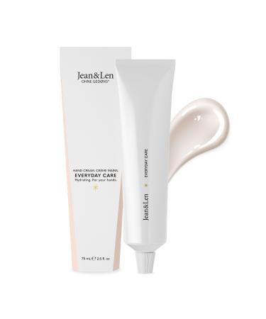 Jean Len Jean & Len Day hand cream Hydrate & Care for dry hands with niacinamides aloe vera & vitamin E strengthens the skin barrier vegan without parabens & silicones 75 ml