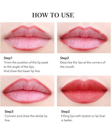  Generisch Lip pencil - 12 colors - Long-lasting and smudge-proof - For women girls family sister and girlfriend - Buy Online on GoSupps.com