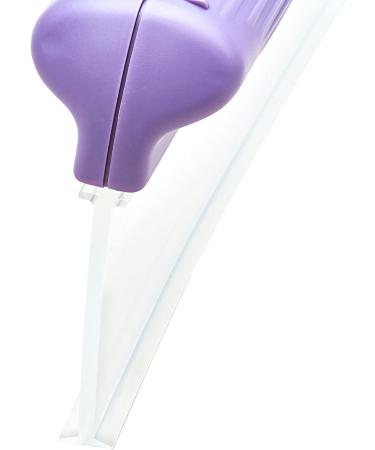 One Pass 12 Classic Waterblade Silicone T-Bar Squeegee - Purple - Buy Online on GoSupps.com