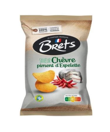 Bret's Chips Goat Cheese and Espelette Pepper Flavor, 125g