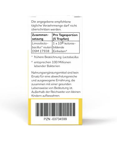 Bigaia Drops 5 ml - Natural L. Reuteri for Infants' Intestinal Health | Safe from Birth | 1 Pack - Buy Online on GoSupps.com