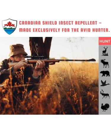Canadian Shield Mosquito & Insect Repellent | DEET FREE! | 20% Icaridin | Formulated for Hunting Fishing Camping Family Fun and anything Outdoors | 12 Hours of Protection (142G) Aerosol (2 PACK) - Buy Online on GoSupps.com