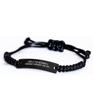 Massage Therapist Rope Bracelet - Perfect Graduation Gift | Unique Massage Therapist Gifts - Buy Online on GoSupps.com