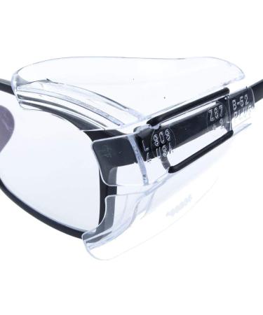 Universal side protection made of polycarbonate in transparent