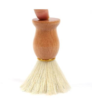 Premium Wood Handle White Pig Bristle Shaving Brush - Men's Care Foam Brush with Beech Wood Handle | CSQ275 (1 Pack) - Buy Online on GoSupps.com